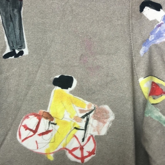 Motoreta “Paris baby” dress people print - Picture 3 of 8